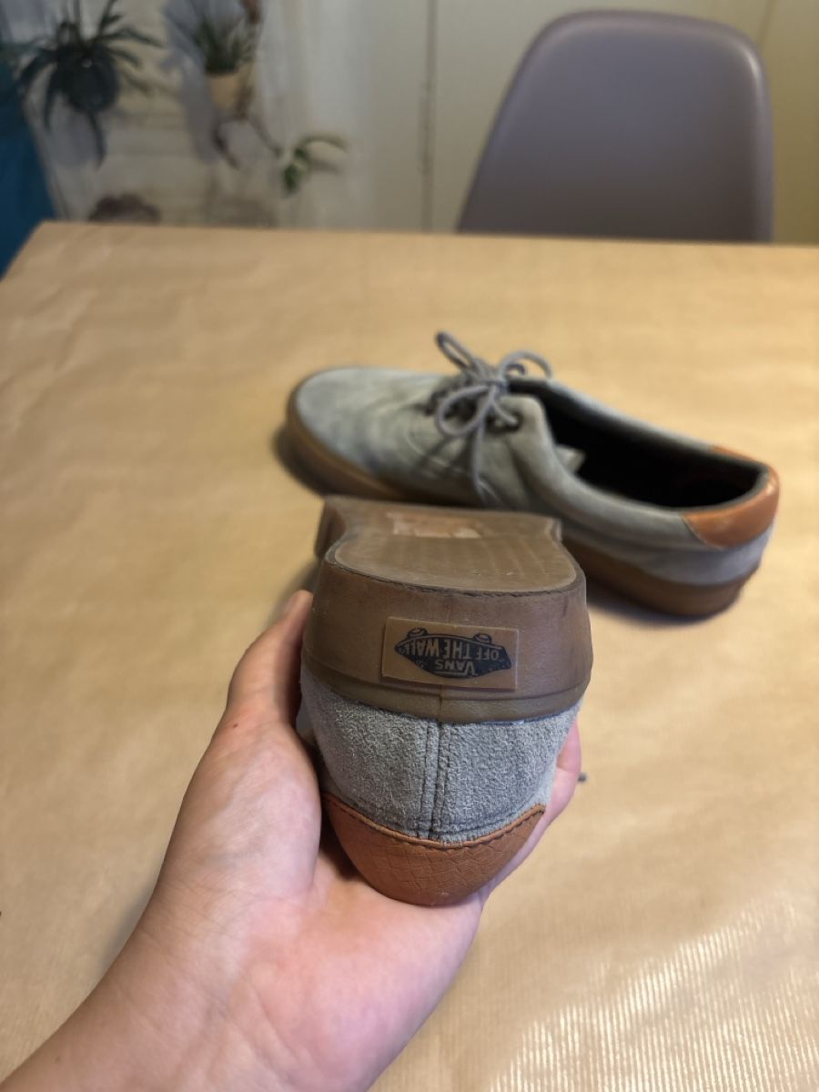 Vans Scarpe da uomo: Vans Velourleder pastellgrün 41 – Usato da Winterthur venduto da AnniaM 1