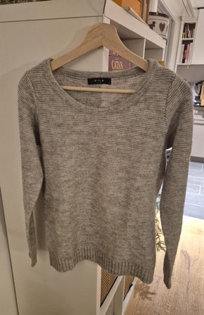 Pull hiver gris XS