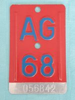 Velonummer AG 68