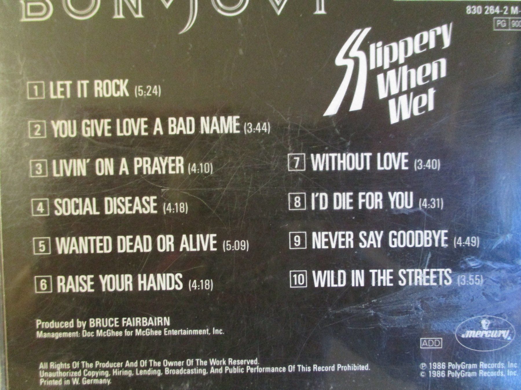 CDs: CD   BON JOVI – D'occasion à Flumenthal par novbra 1
