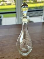Karaffe ZC Nydegg Bern Glasdesign, Vintage, Top Zustand