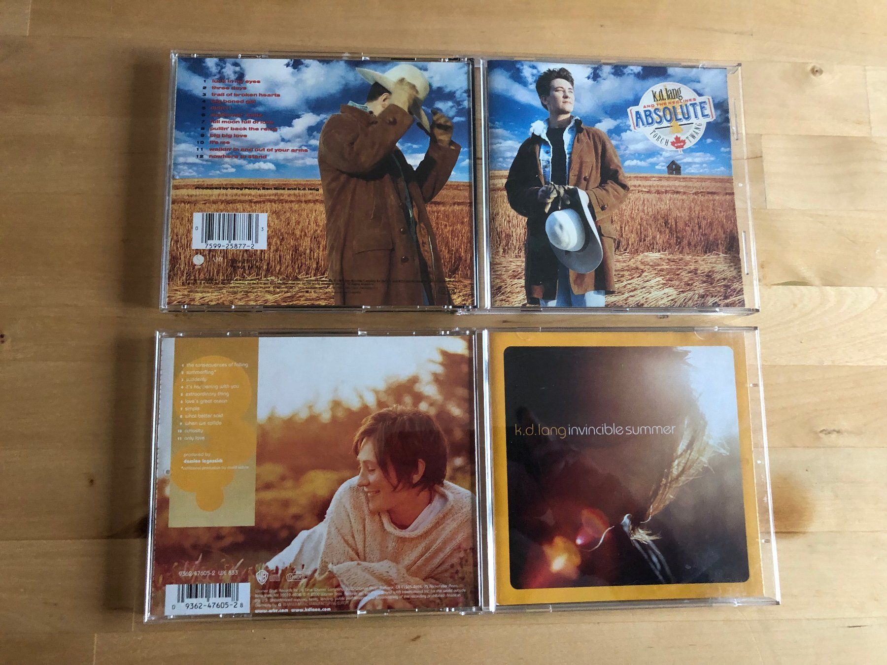 CD: K.D. LANG Invicibles summer + Absolute torch CD Songwriter – Usato da Basel venduto da Partridge