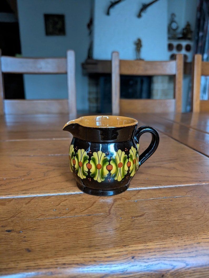 Caraffe: Behe Rustikale Keramik Milchkanne, Vintage – Usato da Bützberg venduto da SchweizerFund