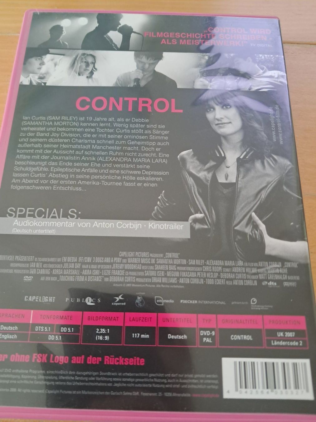 Tutti i DVDs: Control (Ian Curtis) – Usato da Zürich venduto da Oi_love_Oilas81 1