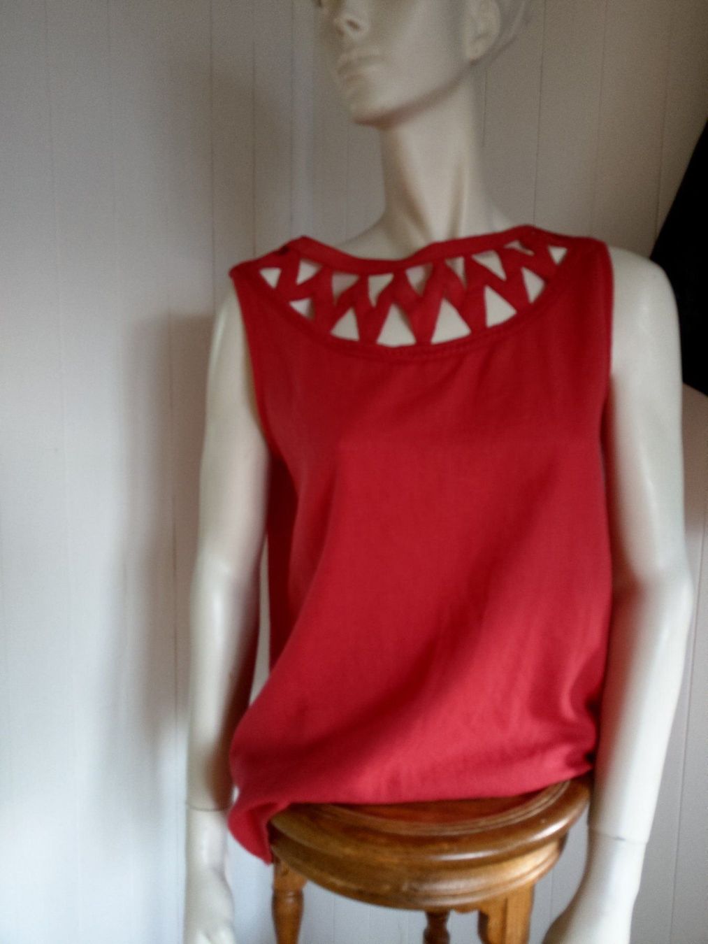 Top: Top Shirt Cutouts Gr. 38 Bluse Blusentop – Usato da Mollis venduto da Fauchi99 2