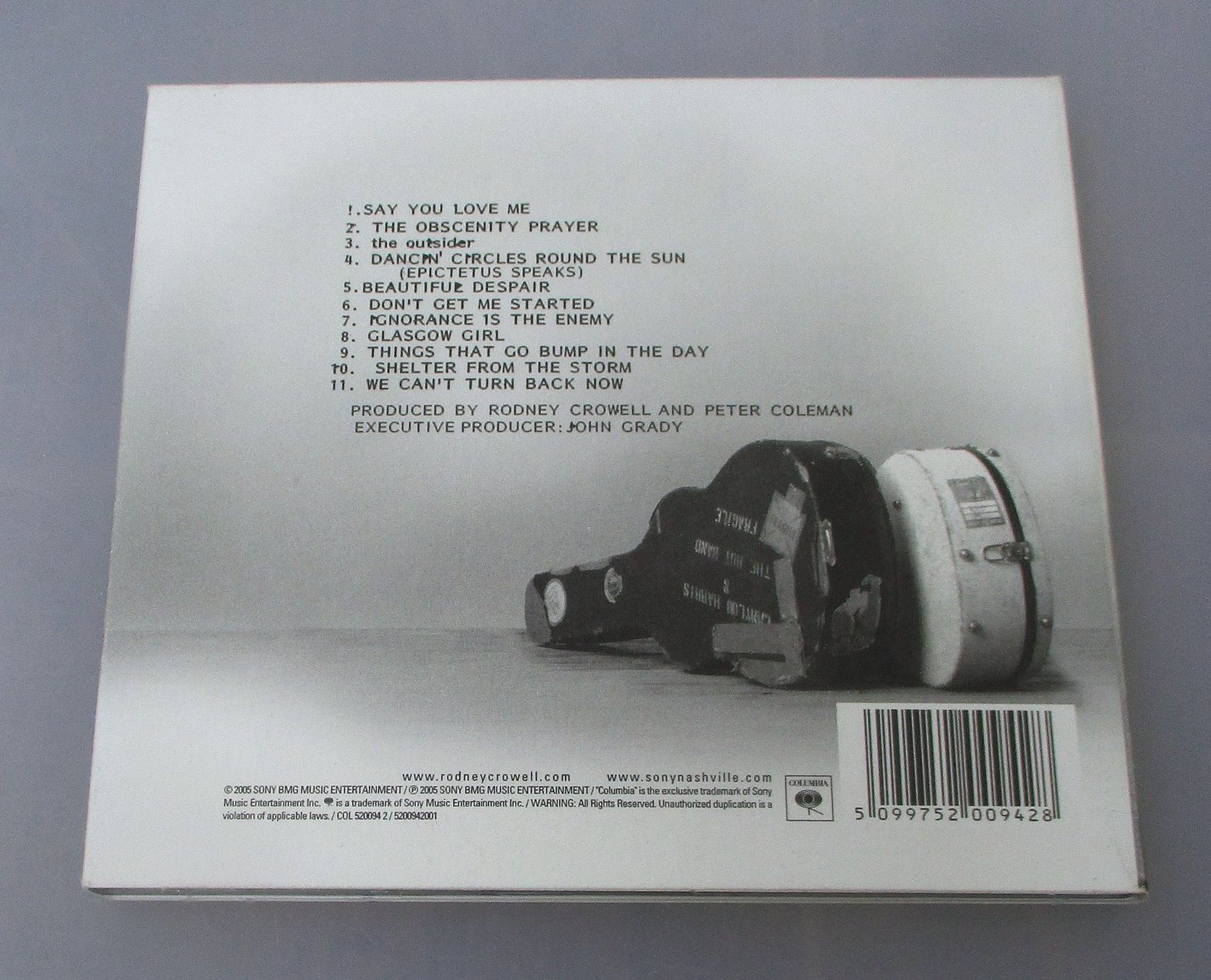 CD: RODNEY CROWELL - The Outsider – Usato da Wattwil venduto da Muriel11 1