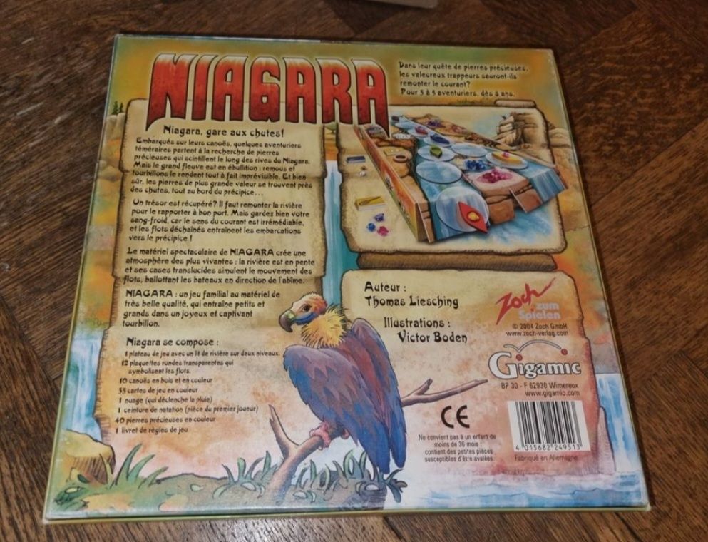 Giochi: Jeu de société Niagara de Gigamic – Usato da Fribourg venduto da jarmilka 9