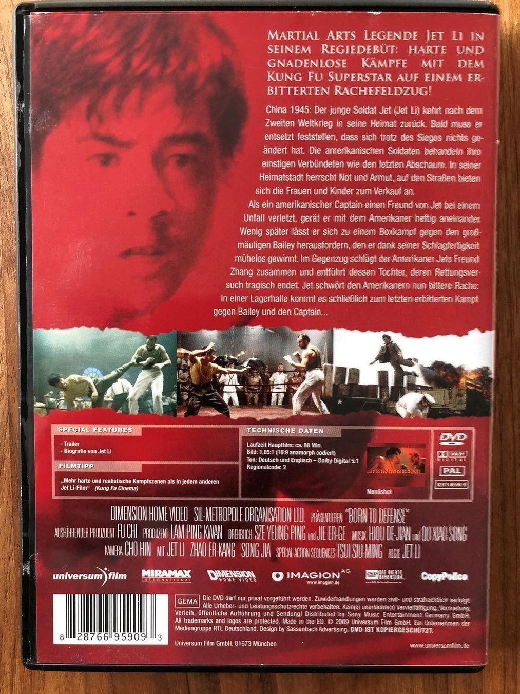 Alle DVDs: DVD Born to Defense – Gebraucht aus Belp von brb66 1
