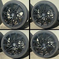 Lot 4 jantes Keskin KT20 noires 19"