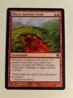 1 x Where Ancients Tread - Magic: The Gathering - MtG