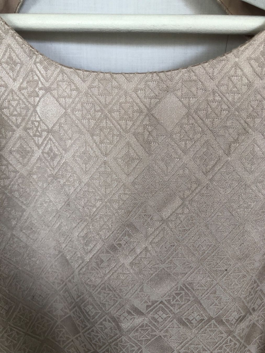 H&M Vestiti: Robe sans manches rose pâle texturée H&M 42 neuve – Nuovo e nell'imballaggio originale da Coppet venduto da Vanessamode 4