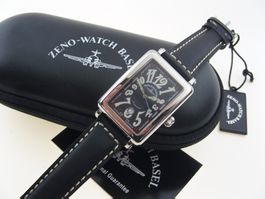 Neue, ungetragene Zeno Square Automatik, Ladenpreis: 738.-