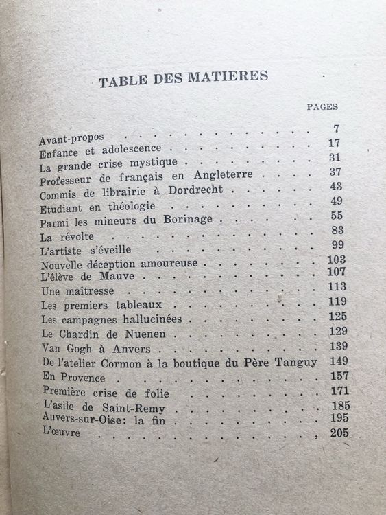 Louis Piérard : La vie tragique de Vincent Van Gogh (D’occasion) à Le