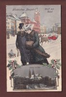BASEL unter Schnee - Neujahr - 1907