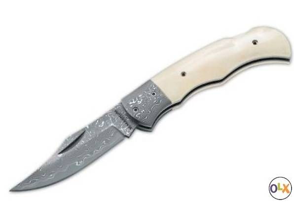 Accessori: "NEUWARE" Klassische Damast Taschenmesser – Nuovo e nell'imballaggio originale da Sevelen venduto da usfh1111