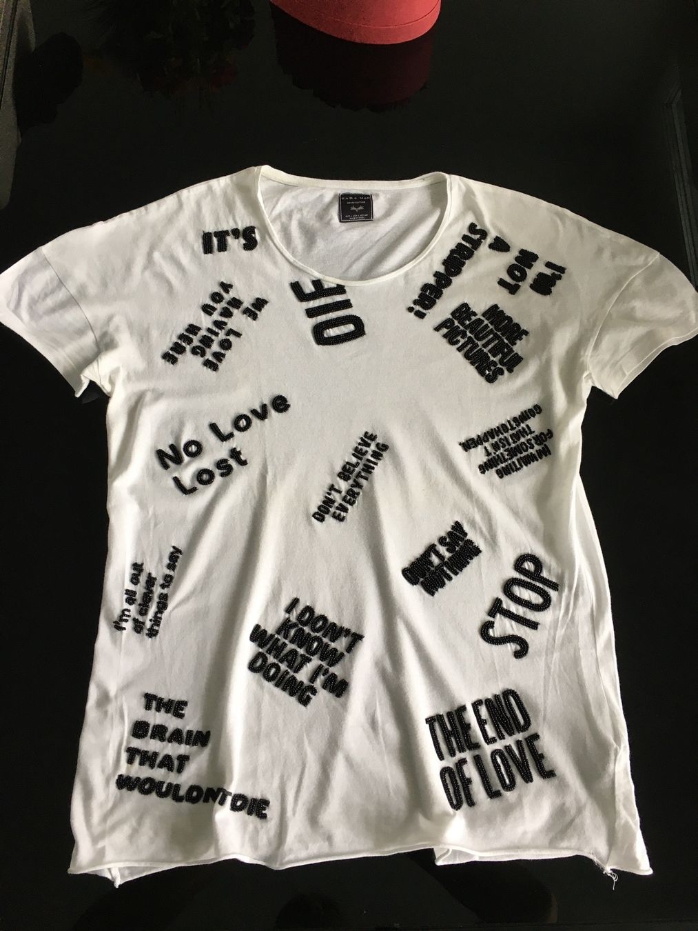 T-shirt: Tshirt Weiss Gr. L – Usato da Biel/Bienne venduto da Bolagol9 1