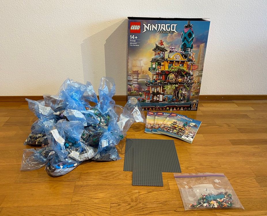 Lego Ninjago 71741 Die Gärten von Ninjago City +OVP komplett Kaufen