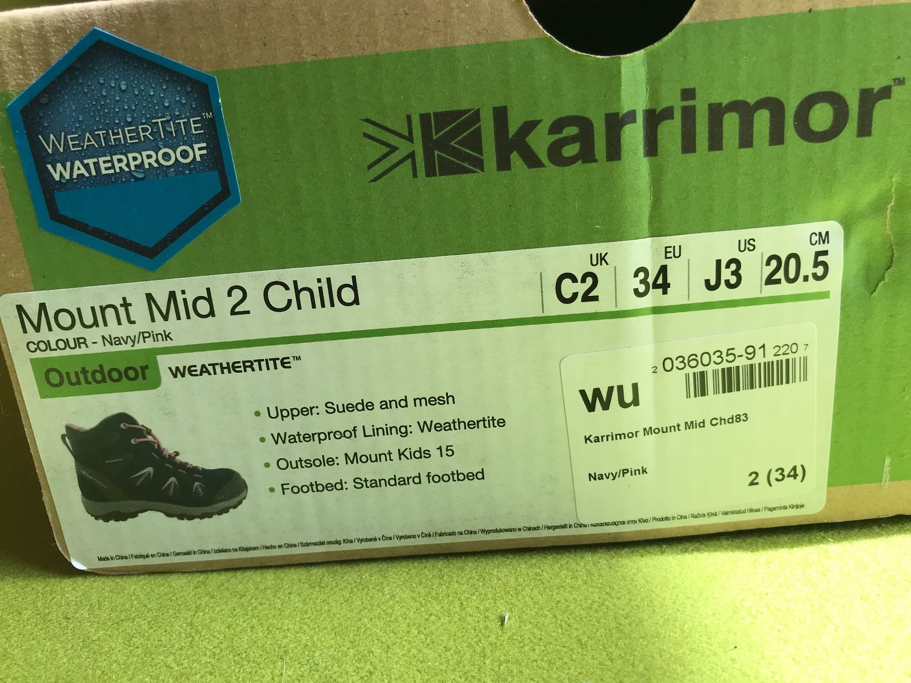 Scarpe per ragazze: Wanderschuhe Karrimor 34 – Usato da Basel venduto da rosna 5