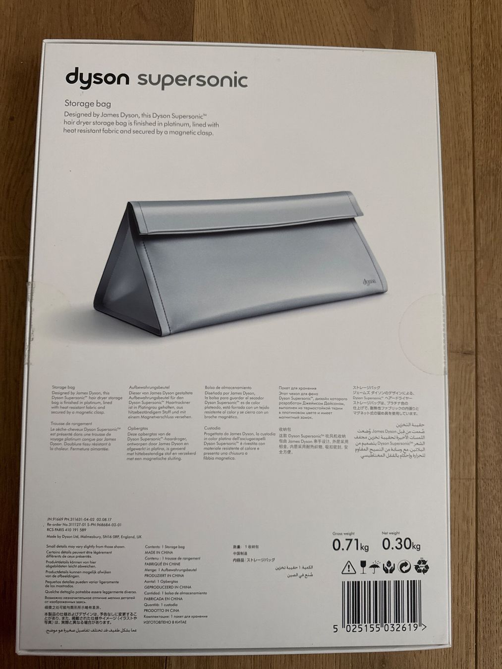 Dyson Borse: Dyson Supersonic Aufbewahrungsbeutel – Nuovo e nell'imballaggio originale da Triesen venduto da KiSc1 2