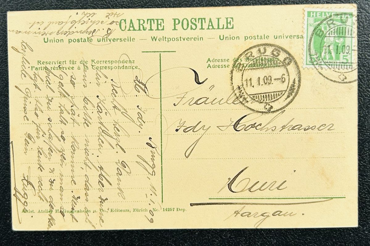 Cartoline postali: AK Brugg  – Usato da Horw venduto da Tellbub 1