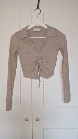Damen Stricktop beige Grösse S neuwertig