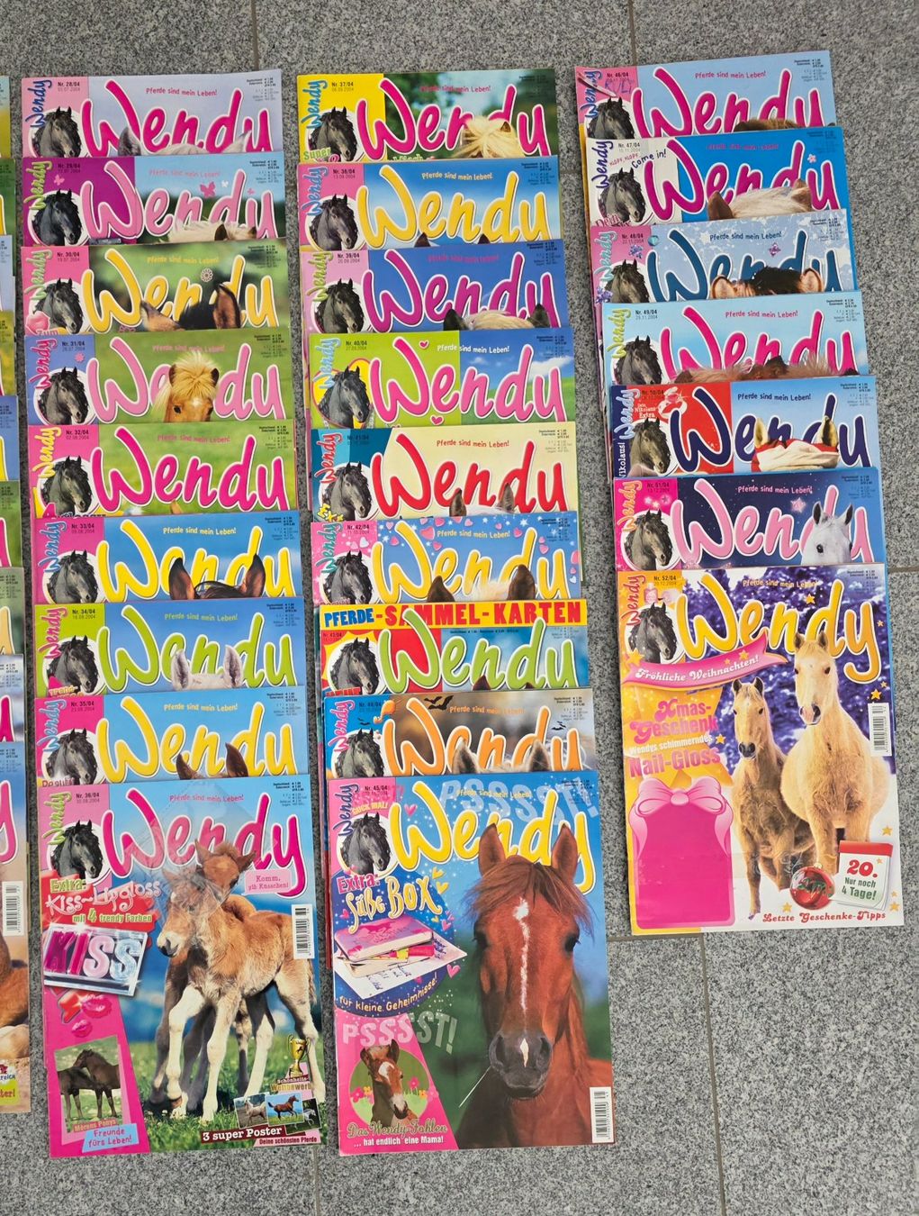 Comics: Wendy Comic Hefte/ Pferde Zeitschriften von 2004 mit Poster – Gebraucht aus Tägerschen von mamirockt 2