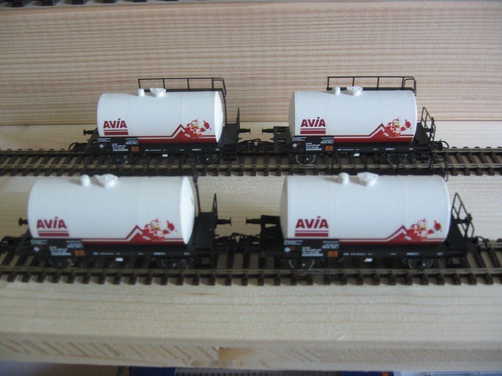 Märklin H0 44404 Wagon-Citerne AVIA Époque IV En OVP État Comme Neuf