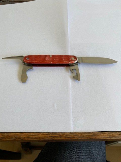 Victorinox Taschenmesser: SACKMESSER VICTORINOX ALOX ROT – Gebraucht aus Chur von silbermon 2