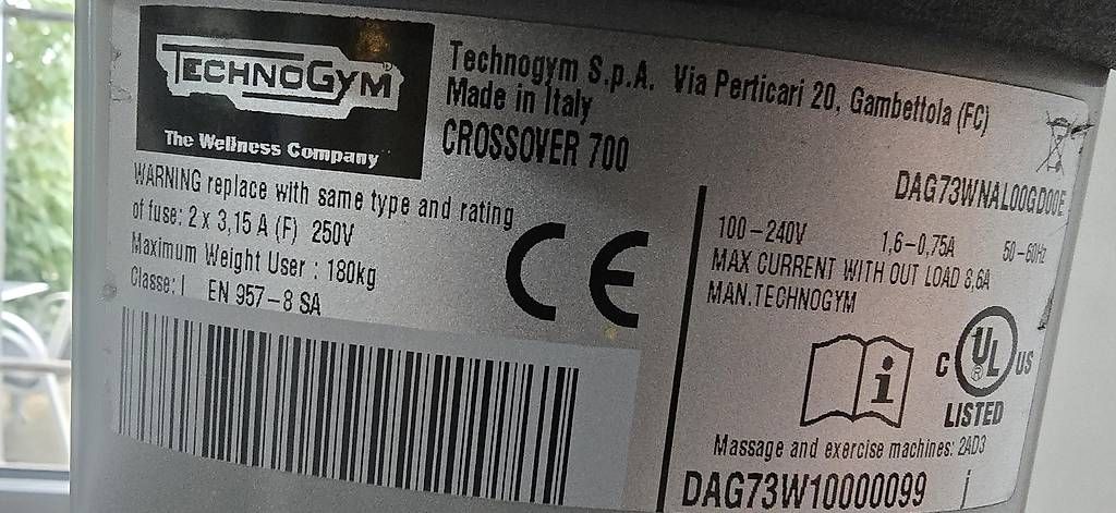 Hometrainer: Technogym Crossover 700 – Usato da Holderbank AG venduto da matthias338 1