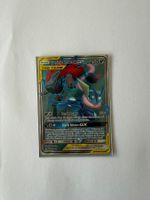 Pokemon Karte Greninja & Zoroark GX guter Zustand