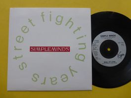 Simple Minds – Street Fighting Years (3 x Vinyl, 7", Promo)