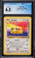 Vintage 1999 Pokemon Jungle Persian #42 CGC 6.5 EXMT+