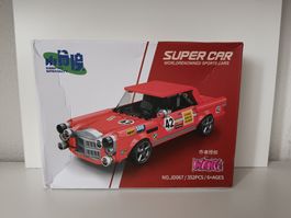 WANLI Klemmbaustein Set Sportwagen 1:24