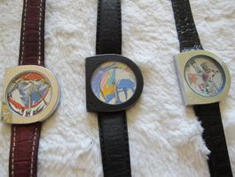 3 Limitierte A Edition Quartz Uhren Und Signiert Derendinger