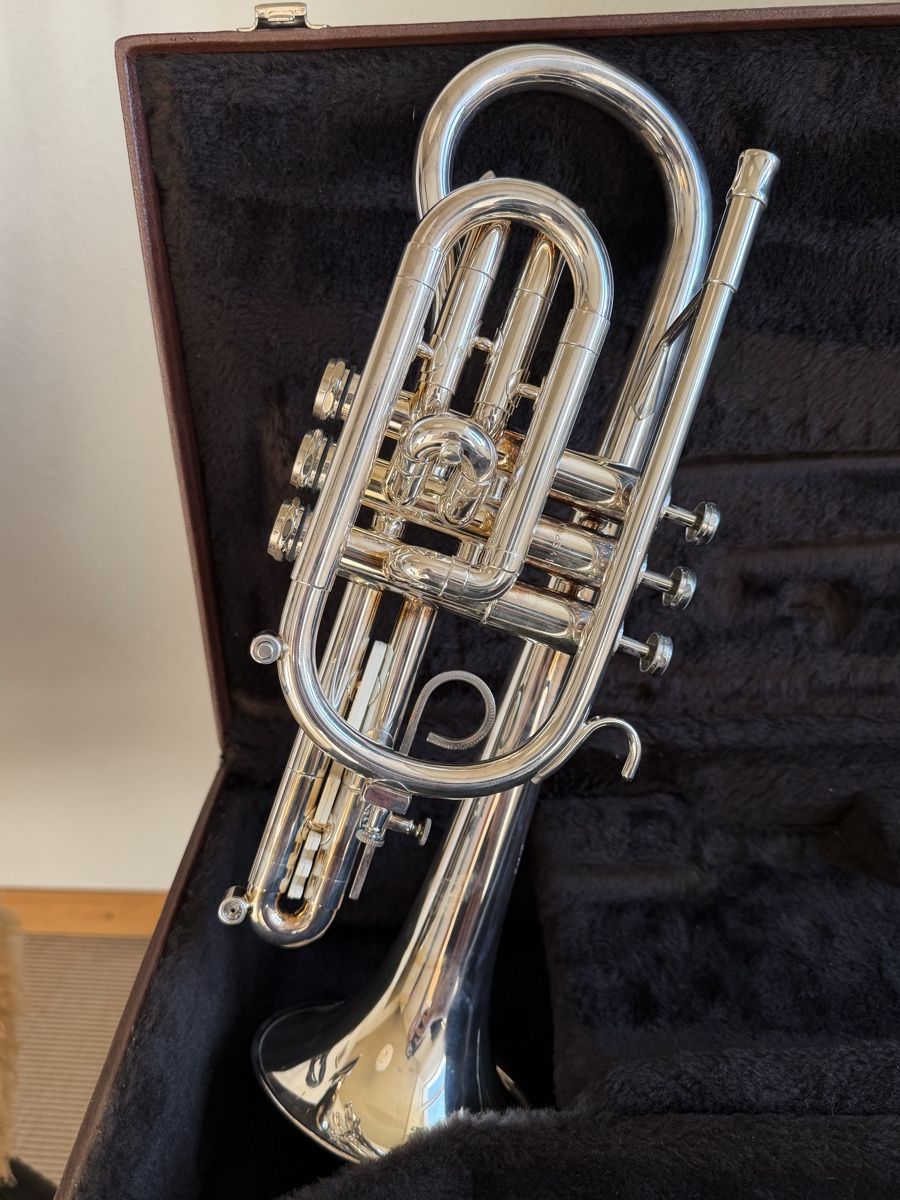 Strumenti musicali: Cornet Getzen 300 Series occasion avec mallette – Usato da Ste-Croix venduto da Astonmp 3