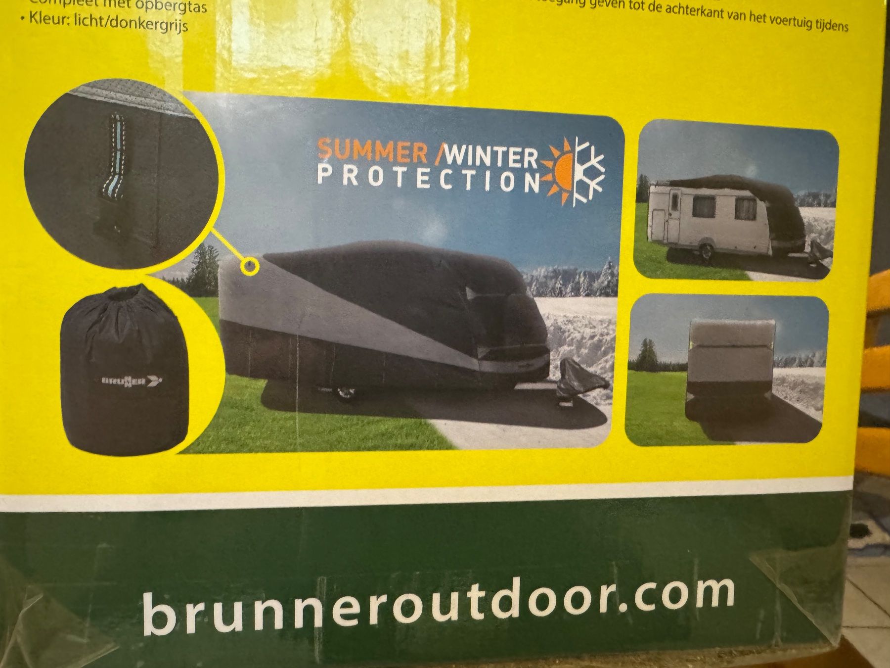 Coperture & Stuoie termiche: 6m Wohnwagen Schutzhülle Brunner – Nuovo (secondo la descrizione) da Kappelen venduto da Radfahrer