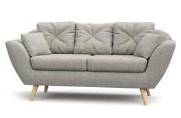 Sofa POSY 3-Sitzer grau