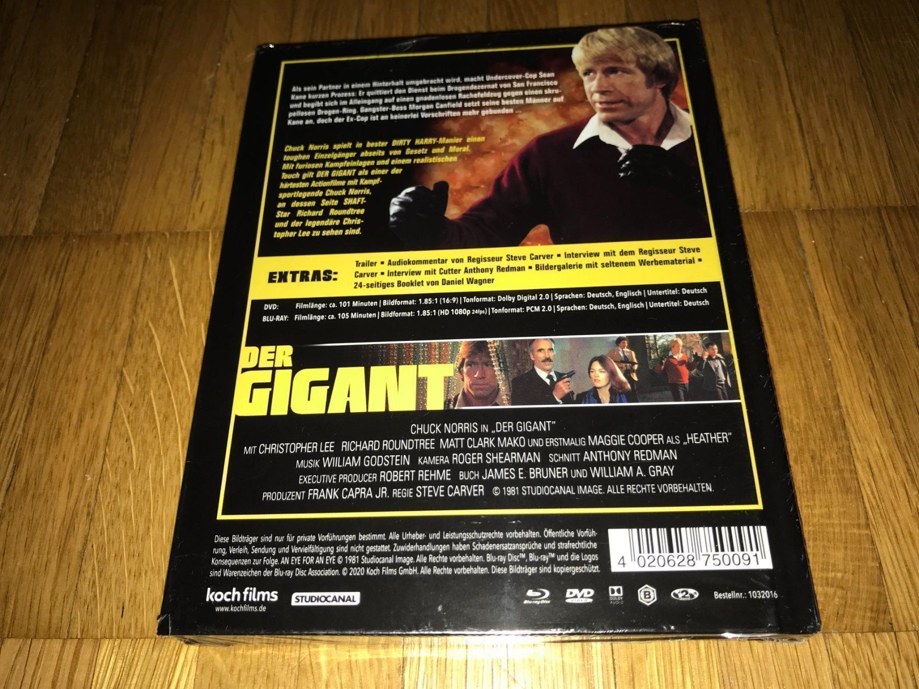 Tutti i DVDs: Der Gigant - MEDIABOOK - A - UNCUT – Nuovo e nell'imballaggio originale da Basel venduto da havsok 1