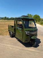Cargo Hopper Elektro-Dreirad mit Kippmulde und Kabine