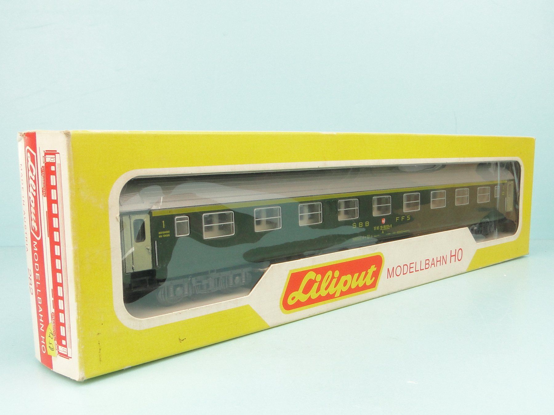 Liliput Modellini di ferrovie: Liliput 282 SBB RIC 1 Kl. – Usato da Bülach venduto da cann11 1