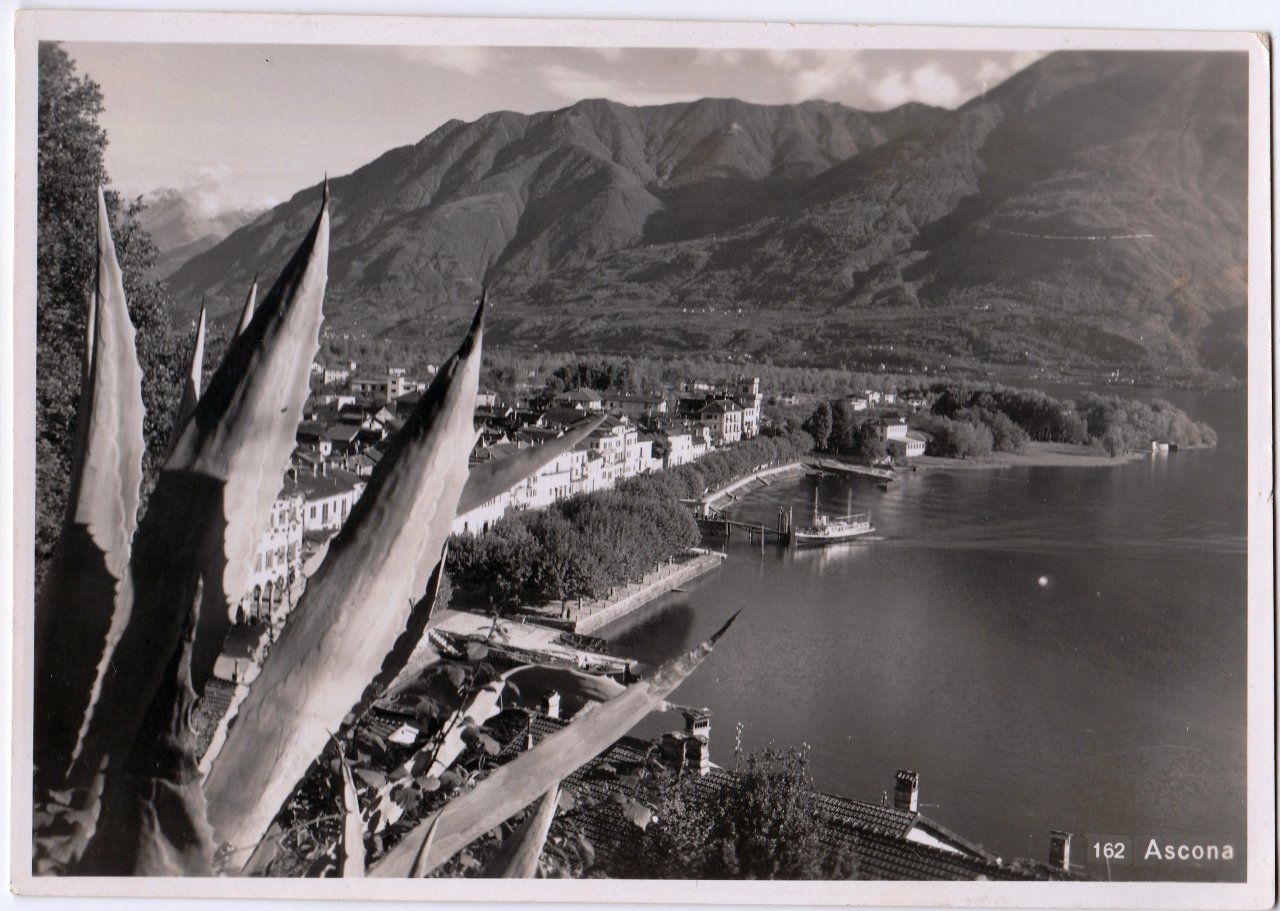 Ansichtskarten: Ascona - (2 Ansichtskarten in Grossformat) – Gebraucht aus Fällanden von Blausegelfliege 1