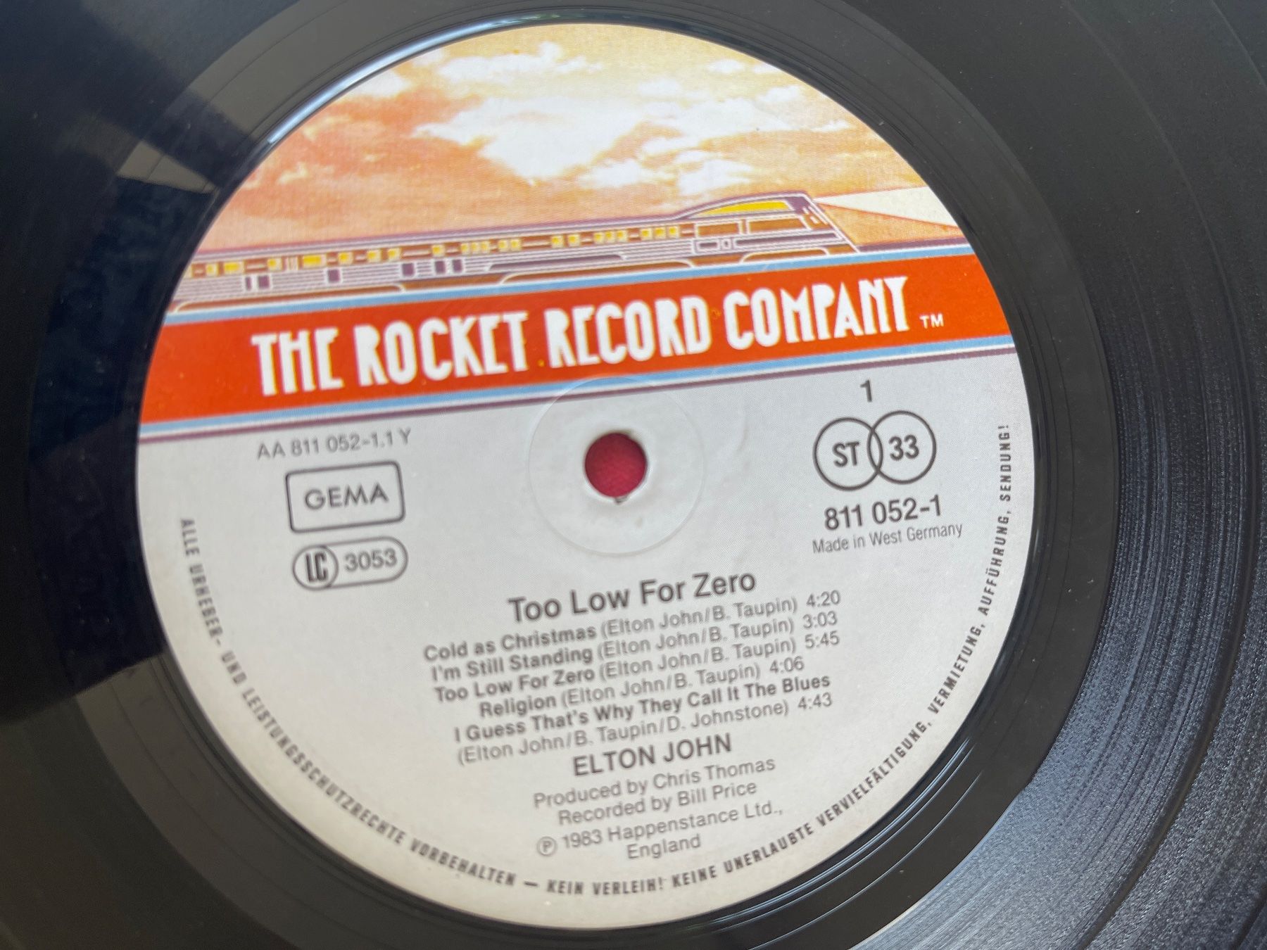 Dischi in vinile: A522/Elton John - Too Low For Zero – Usato da Frutigen venduto da Philippe_jsp 2