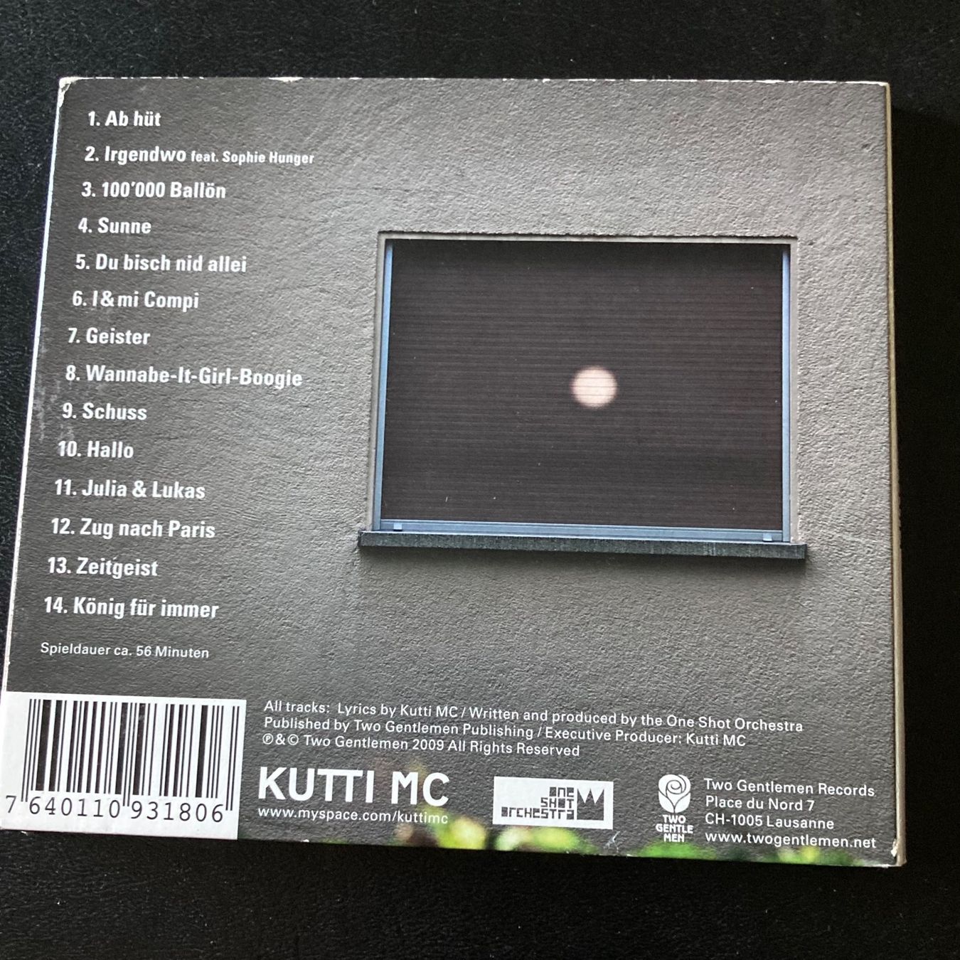 CD: Kutti MC - Sunne – Usato da Bern venduto da Ntsamina 1