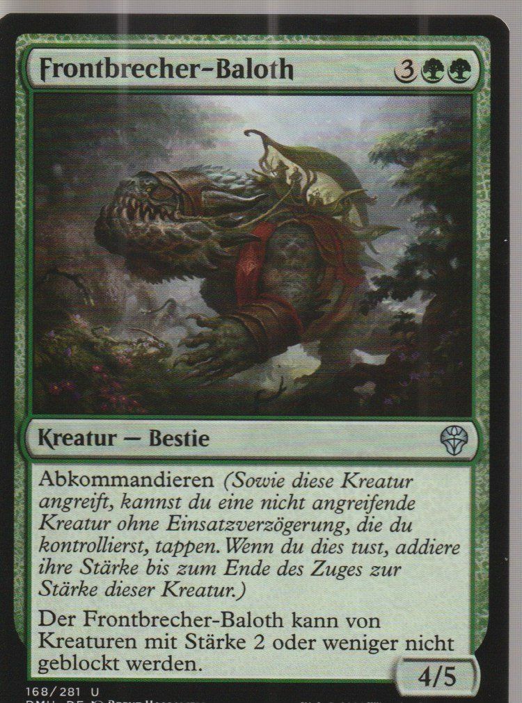 Magic The Gathering Carte collezionabili: TCG Magic The Gathering MTG DMU 168 Frontbrecher-Baloth – Nuovo (secondo la descrizione) da Vezia venduto da Aquarius_Age