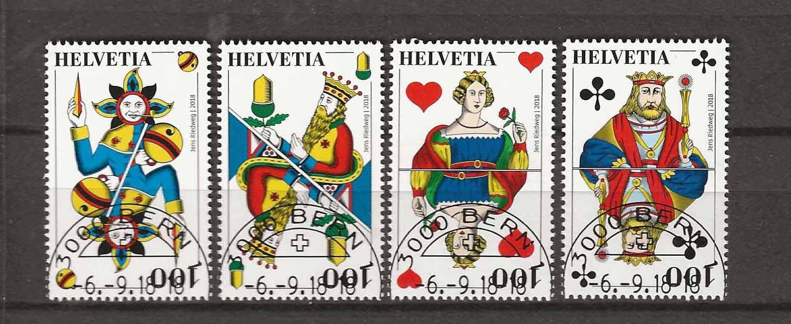 Alle Briefmarken: M1695 - Jass  1er jour – Gebraucht aus Trélex von Phil_Albert