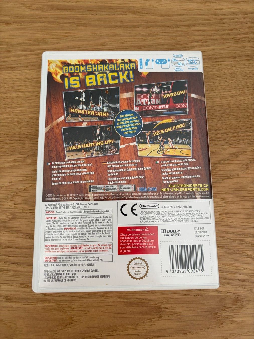 Nintendo Spiele: NBA Jam - Nintendo Wii – Gebraucht aus Pully von FunkyGames 1