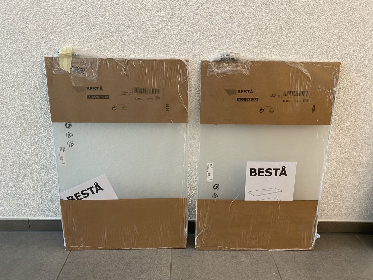Ikea Mobili TV: IKEA BESTA Wohnwand mit Hängeschränken – Usato da Gisikon venduto da JimHada 3