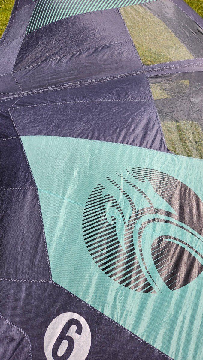 Surf: Wing Cabrinha Crosswing X3 Turquoise 6.0m2 – Usato da Zürich venduto da Manat 7