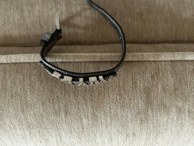 Prada Bracelets: PRADA Lederarmband platinfarben – Neuf (Voir description) à Zürich par Viel_Freude_8 6