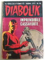 DIABOLIK IMPRENDIBILE CASSAFORTE inedito N° 15 1978 ( XVII